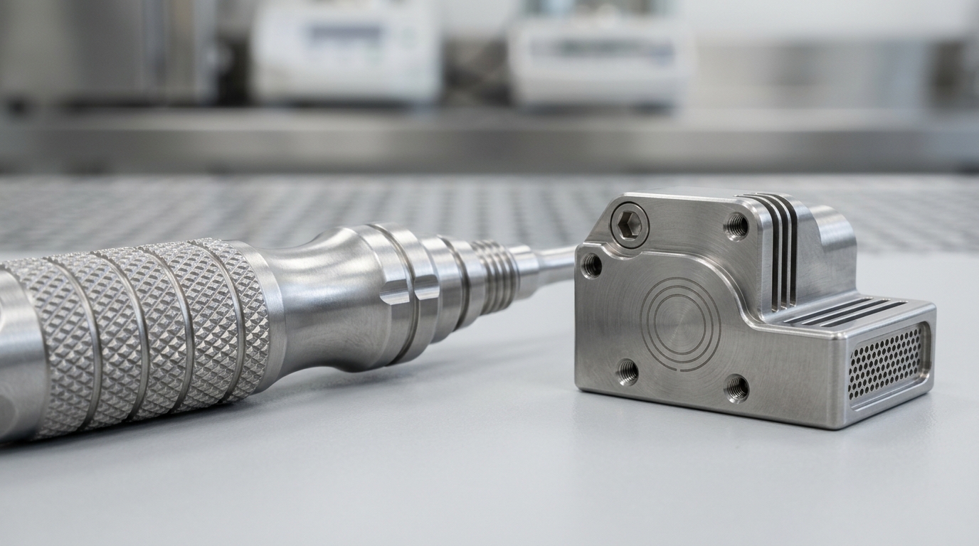 Medical CNC detail