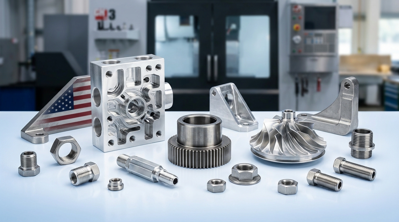 Precision CNC Metal Parts Guide in the United States